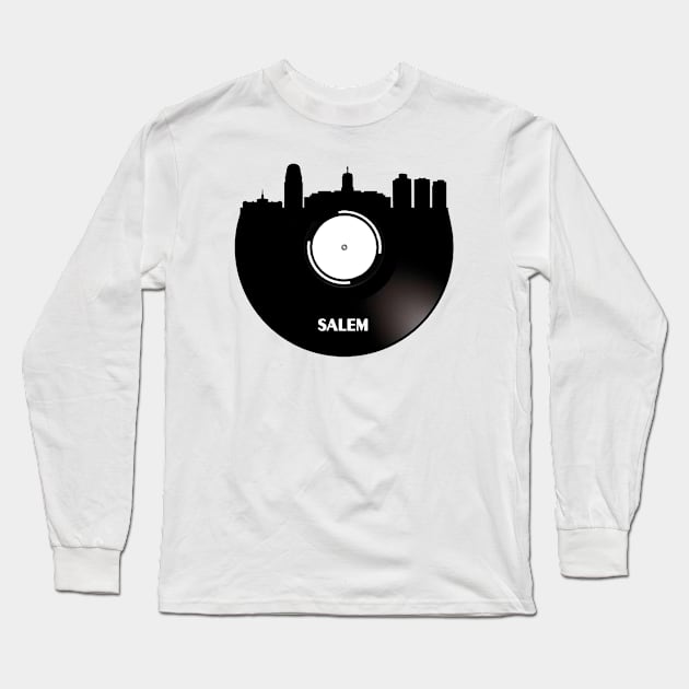 Salem Vinyl Long Sleeve T-Shirt by Ferrazi